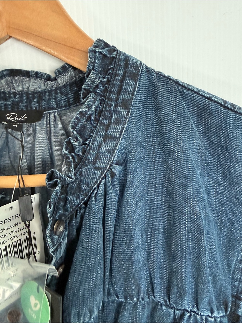 RAILS Ruffled Denim Dress - Picture 7 of 14
